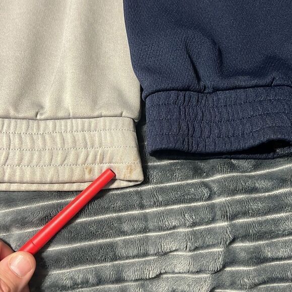 🔥⚾️ Vintage NY YANKEES ADIDAS Embroidered Snap Varsity Polyester Jacket - Sz L - Picture 10 of 16